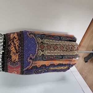 Vivienne Tam Vintage Dragon Floral Skirt Size 1 (2-4)